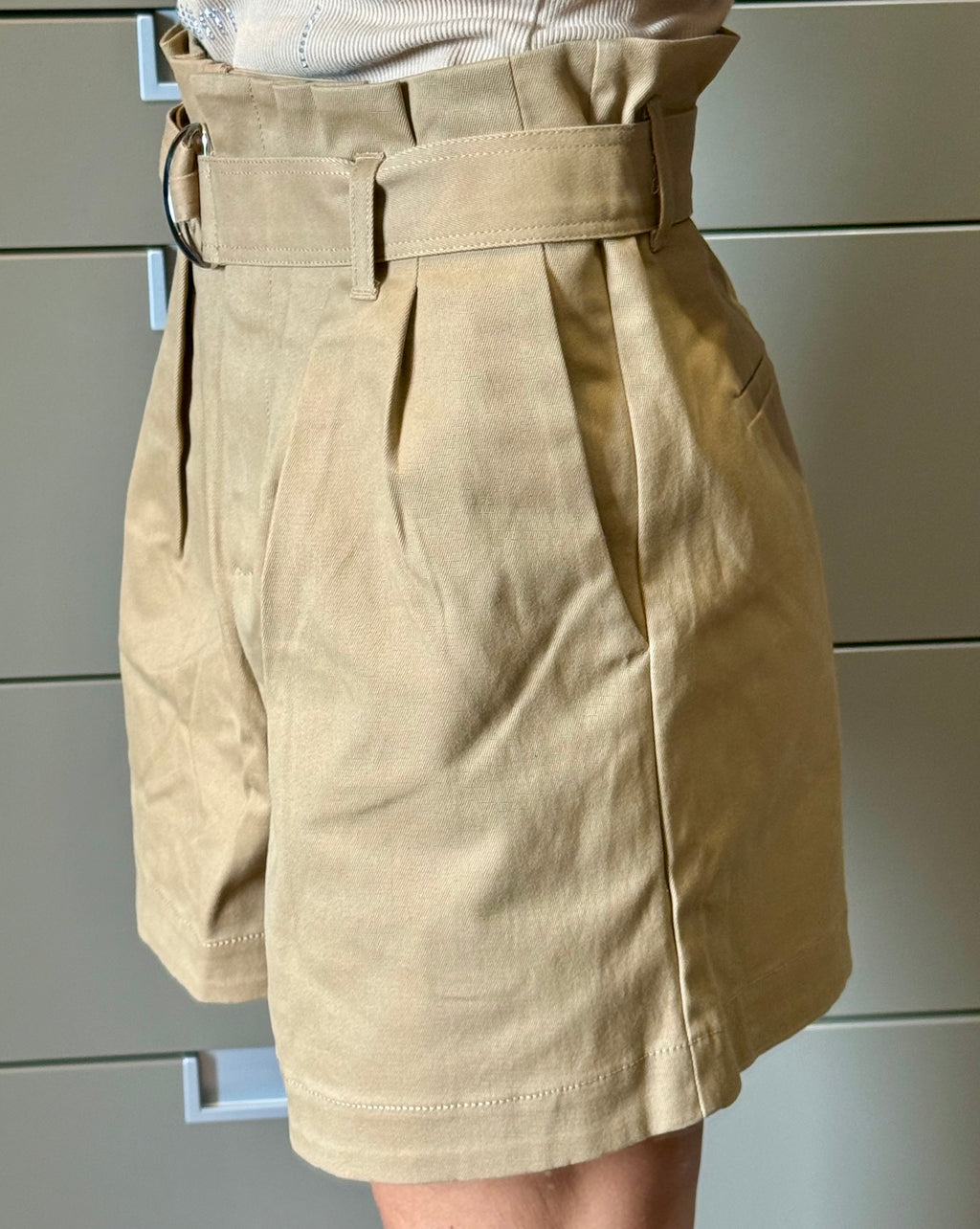 ✨ Neuf 150€ Maje Short chic beige T40 L ✨