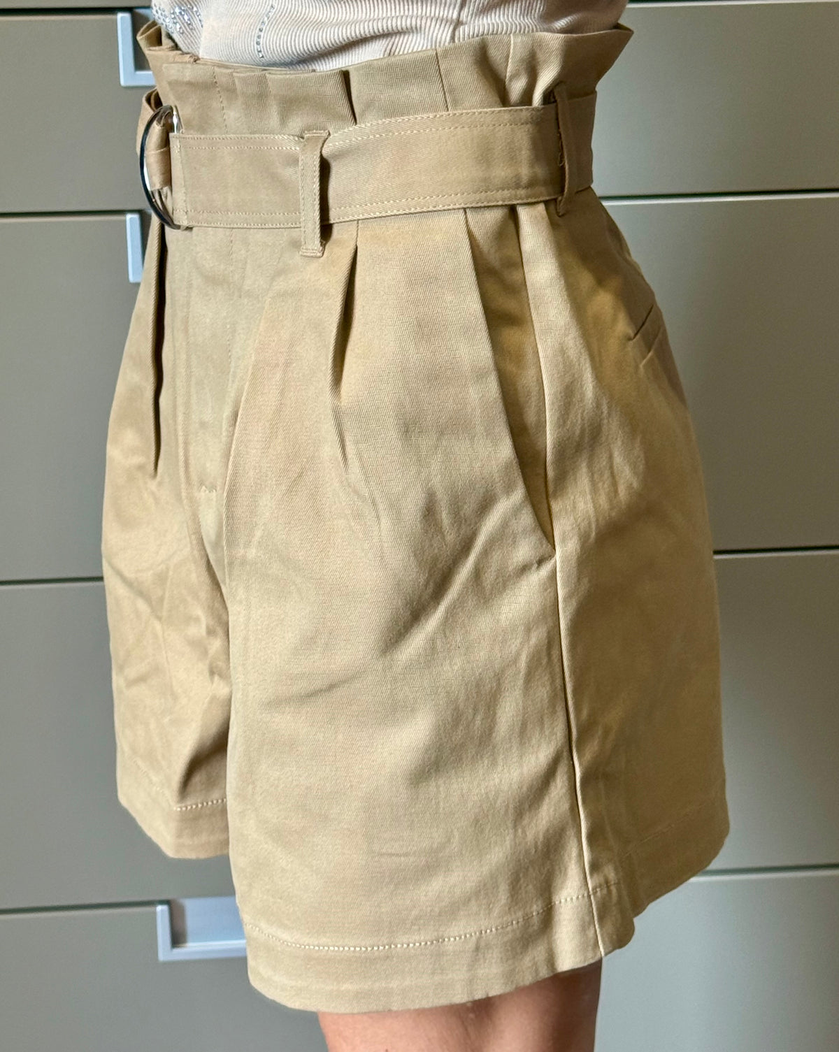 ✨ Neuf 150€ Maje Short chic beige T40 L ✨