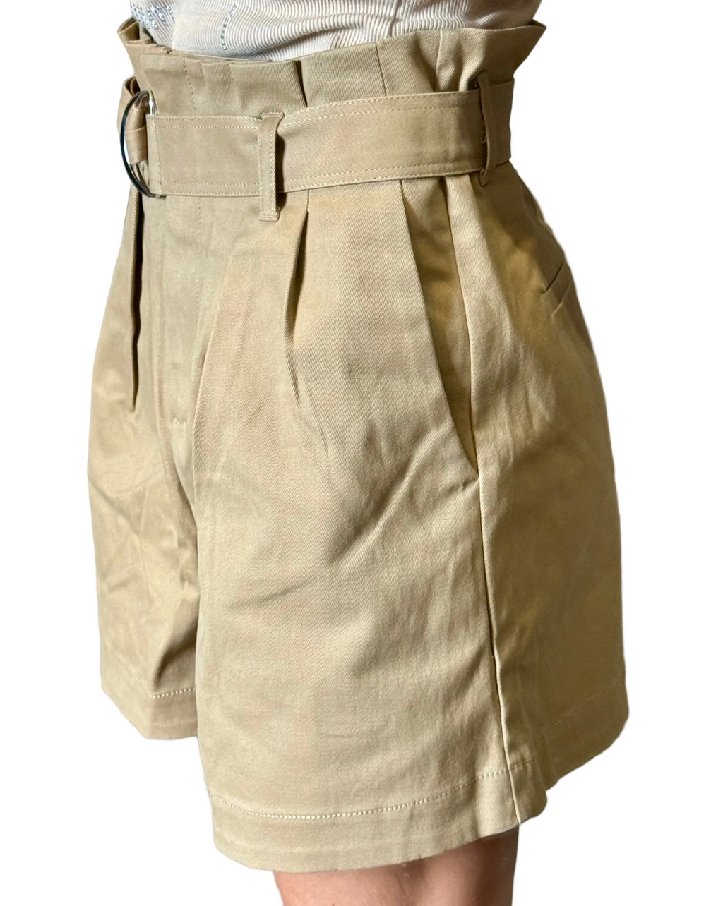✨ Neuf 150€ Maje Short chic beige T40 L ✨