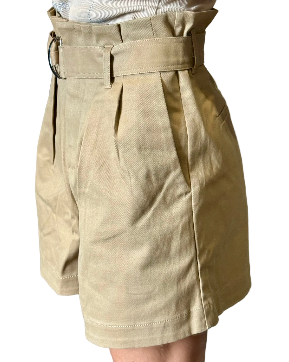 ✨ Neuf 150€ Maje Short chic beige T40 L ✨