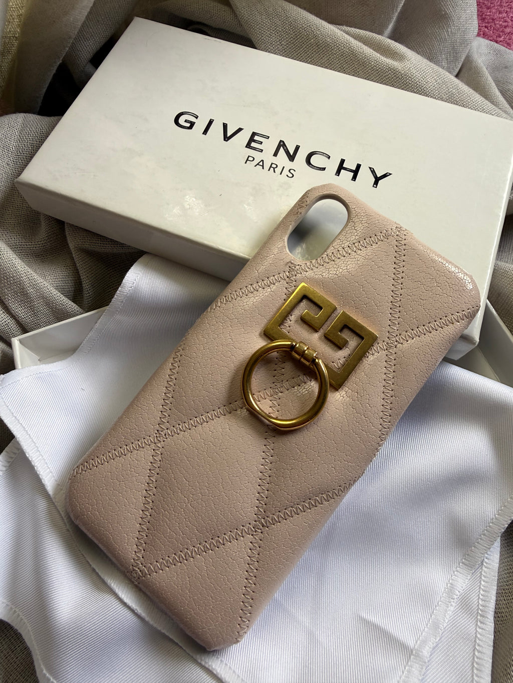 ✨ Neuve Givenchy full set 450€ coque IPhone X ou XS Rose ✨