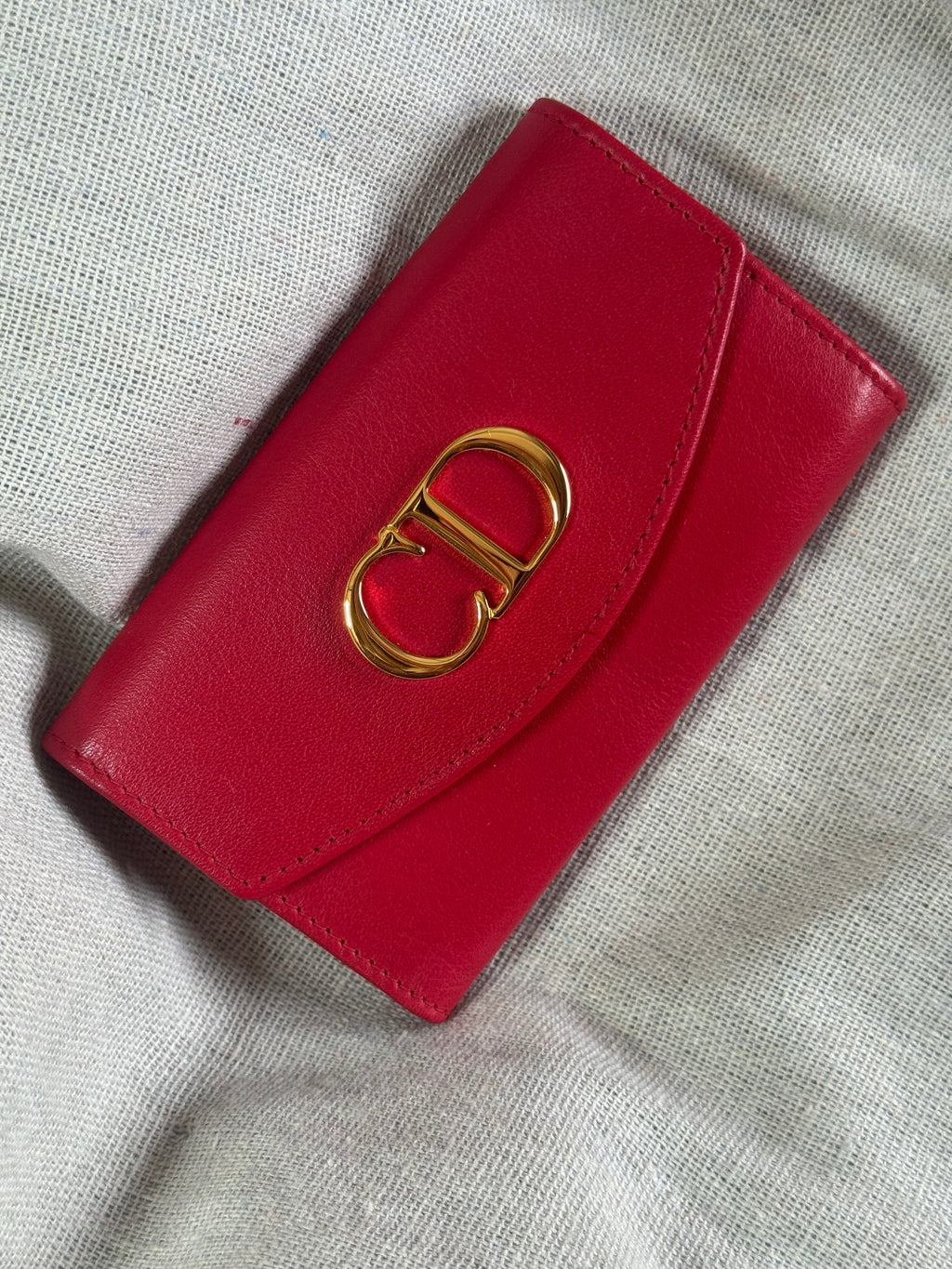 Neuf 490€ Christian Dior étui à clés cuir full set ✨