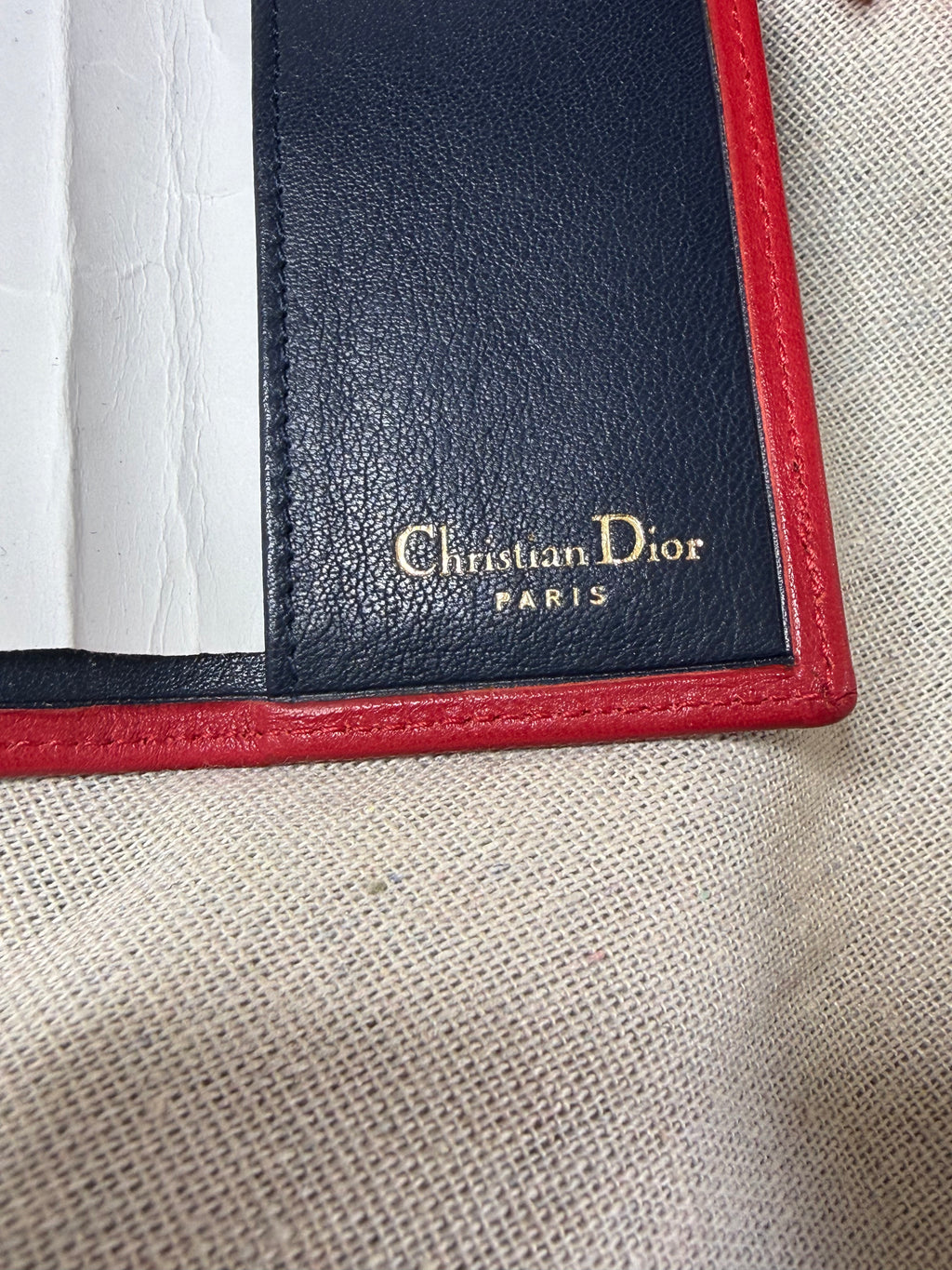 Neuf 490€ Christian Dior étui à clés cuir full set ✨