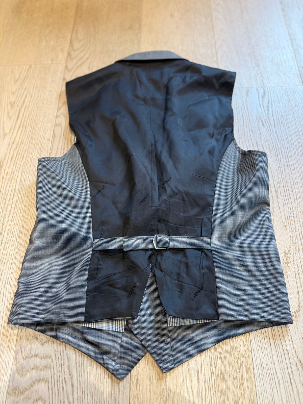✨ Lagerfeld - Gilet costume - M homme - L femme ✨