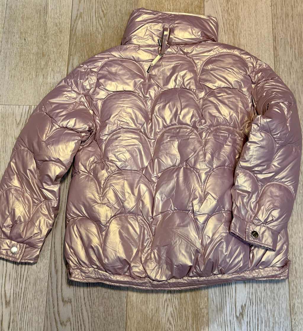 ✨ Neuve 130€ Diab’less - Doudoune Rose Métal - XL ok XXL ✨