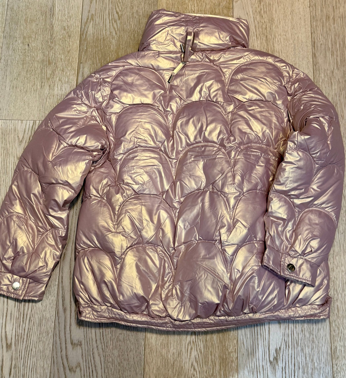 ✨ Neuve 130€ Diab’less - Doudoune Rose Métal - XL ok XXL ✨