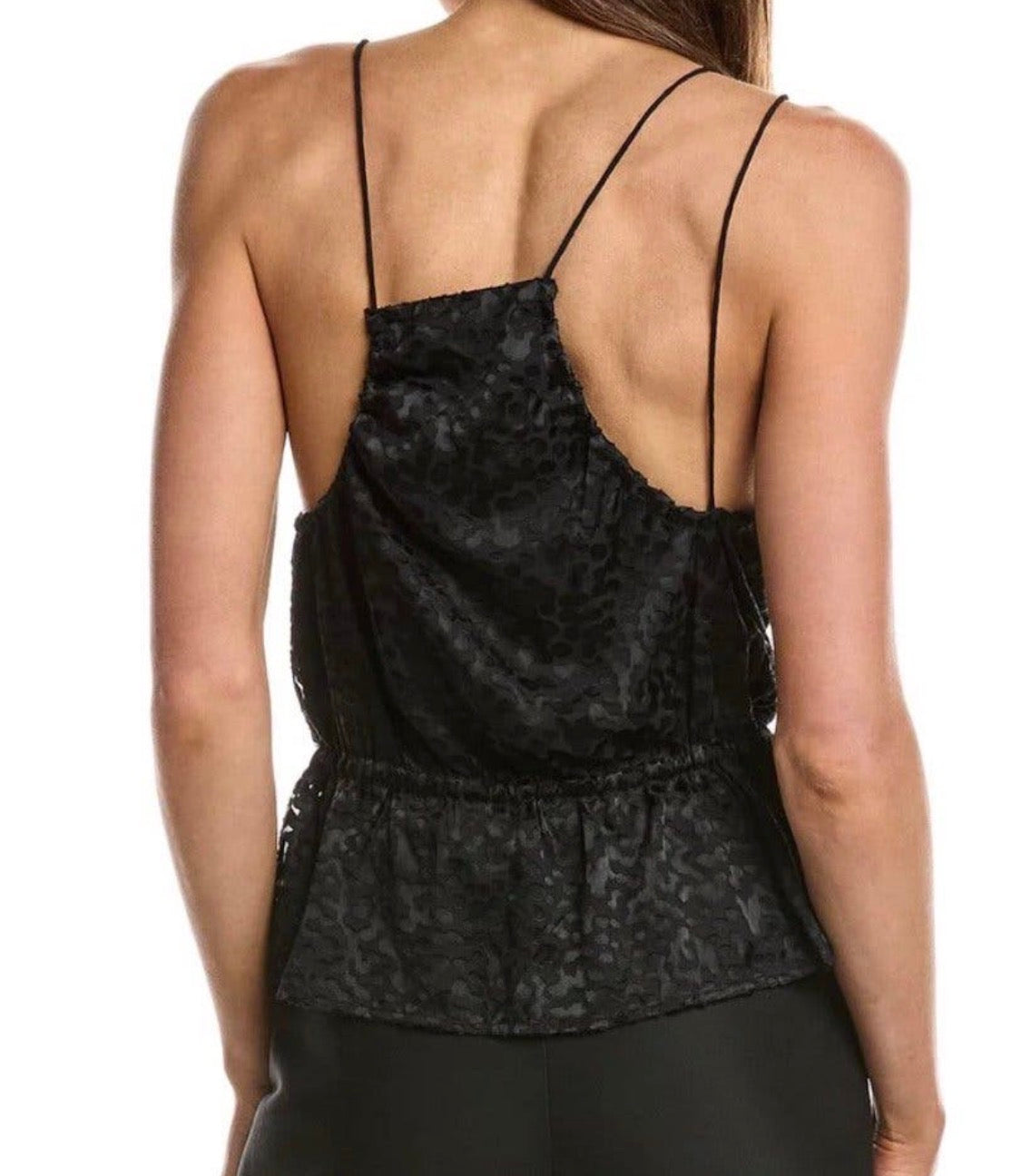 ✨ Neuf 235€ - Iro - Top asymétrique noir - T36 ✨