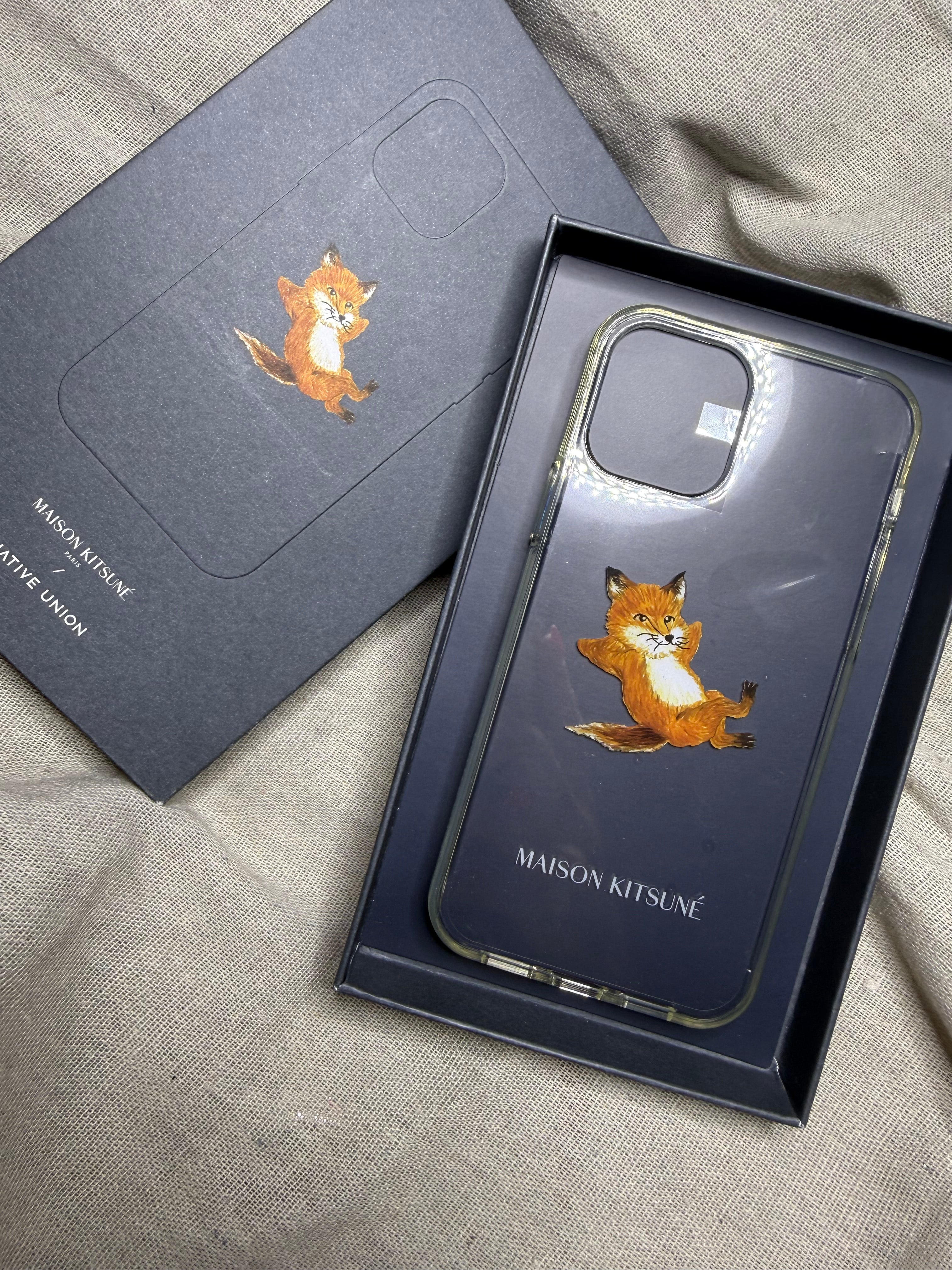 ✨ Neuve 70€ coque Maison Kitsuné iPhone 12 et 12 pro full set ✨