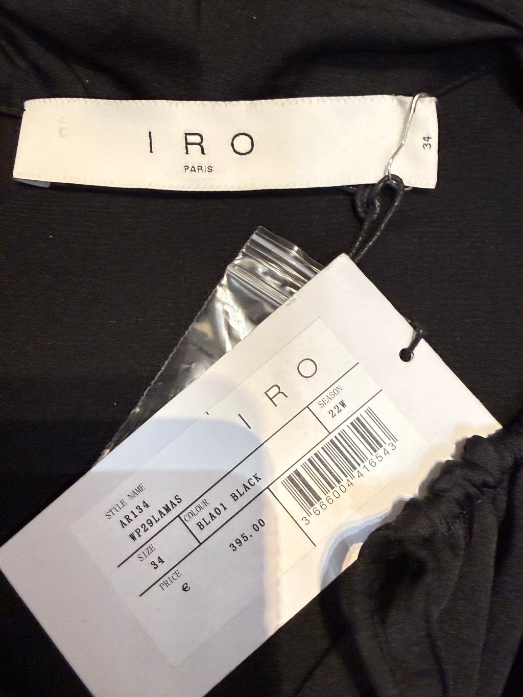 ✨ Neuf 395€ Combishort IRO Paris — Modèle "Lamas" T34 ✨