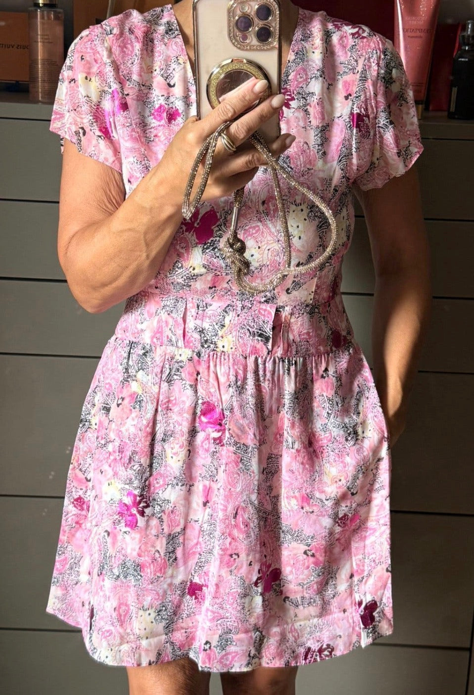 ✨ Neuve 255€ - The Kooples - Robe floral Paisley Rose - T36 S ✨