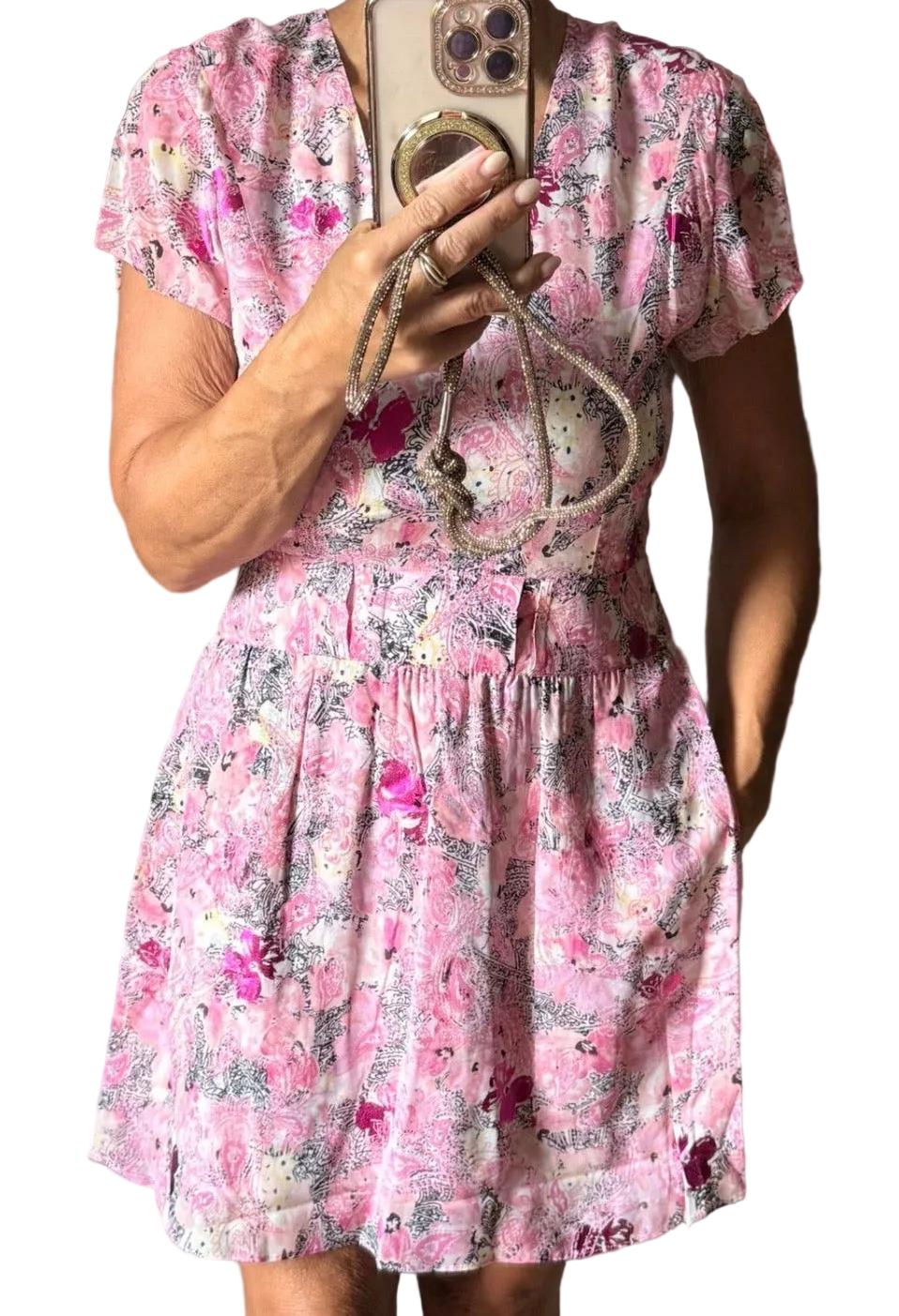 ✨ Neuve 255€ - The Kooples - Robe floral Paisley Rose - T36 S ✨