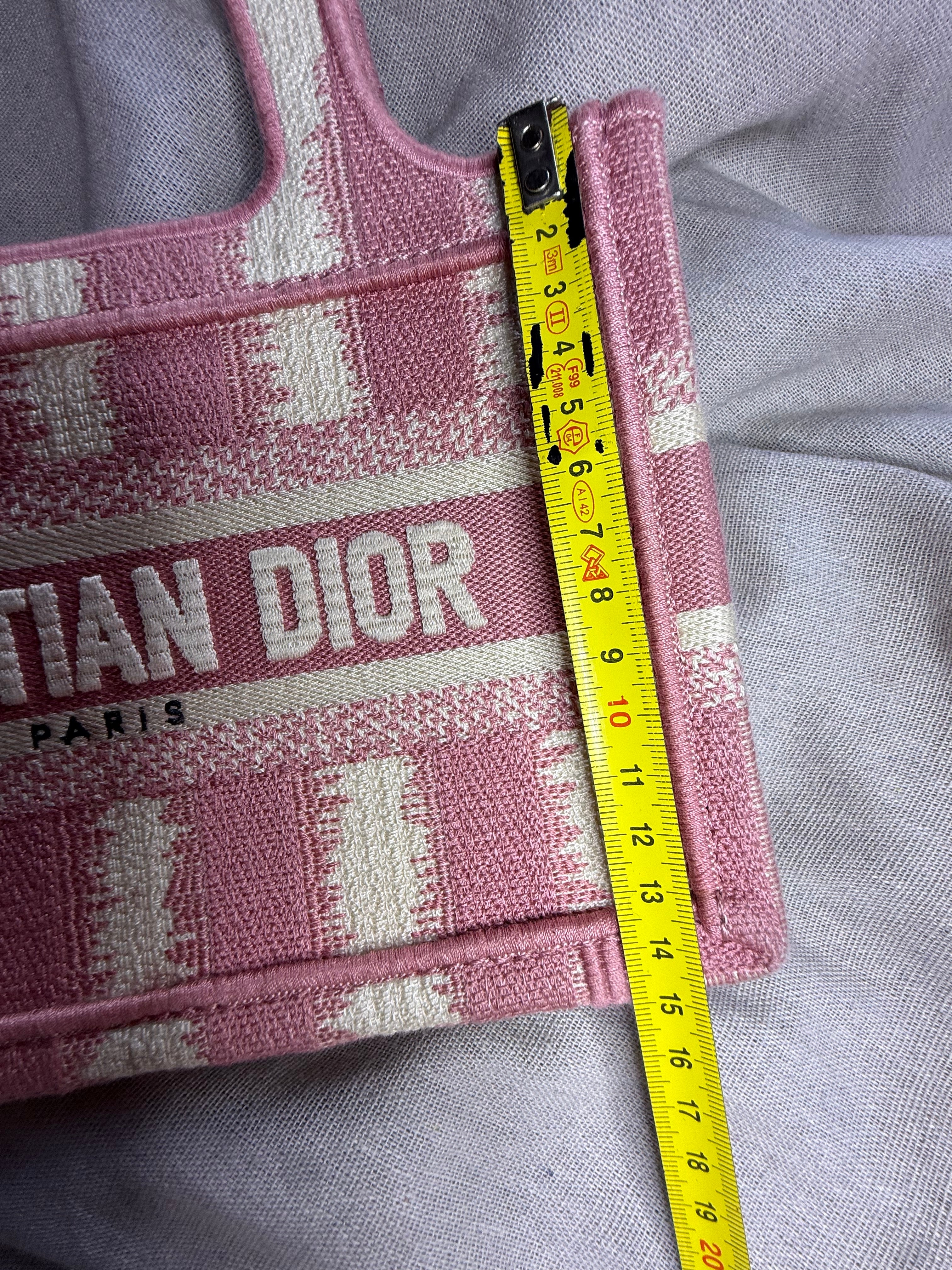 ✨Neuf 2400€ Christian Dior mini Tote édition Limitée full set ✨