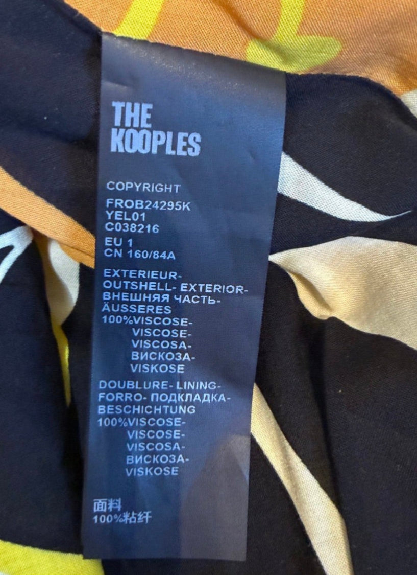 ✨ Neuve 260€ - The Kooples - Robe hibiscus  - T. 36 S ✨
