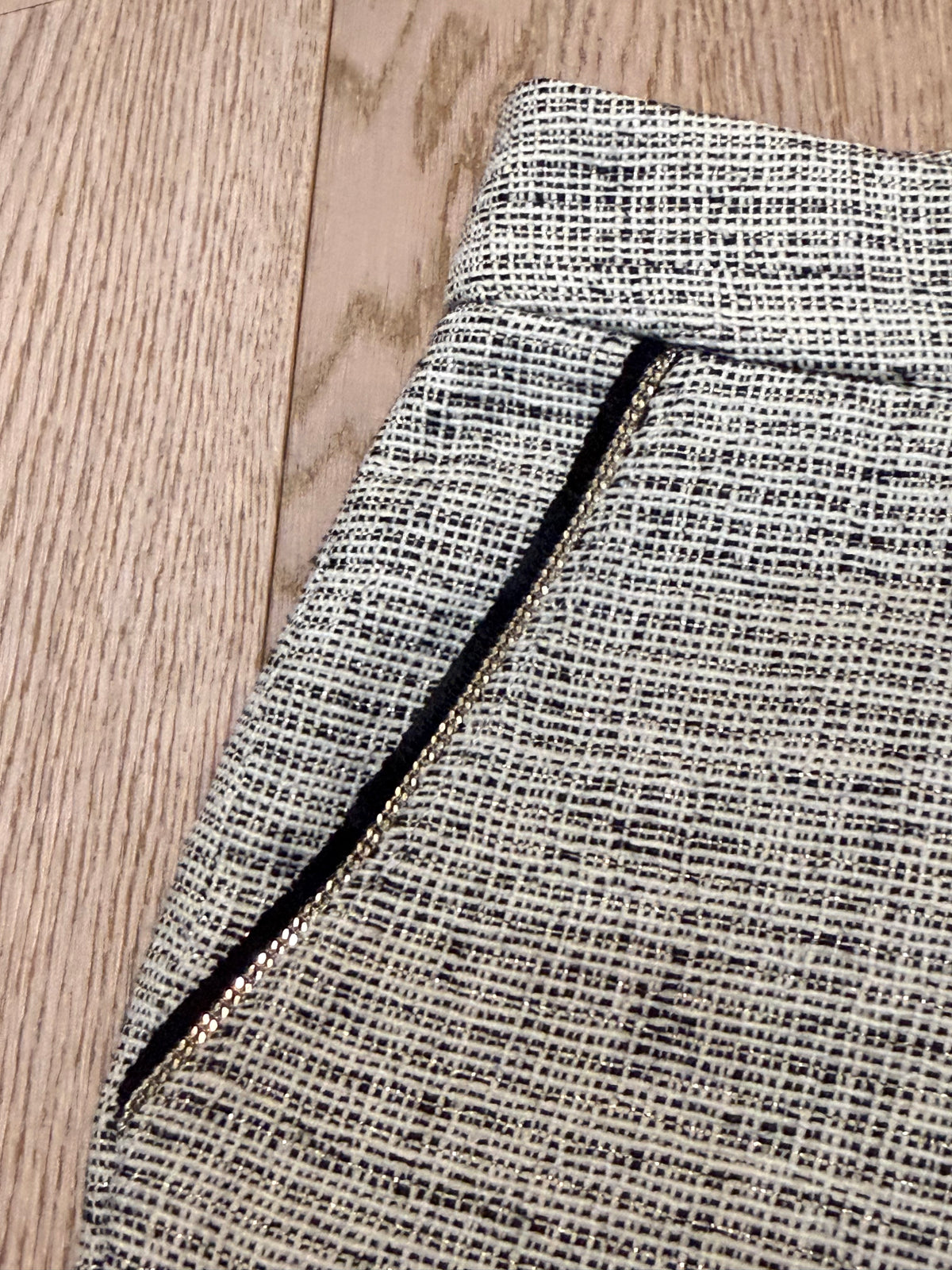 ✨ Elisabetta Franchi - mini jupe en tweed - T36 ✨