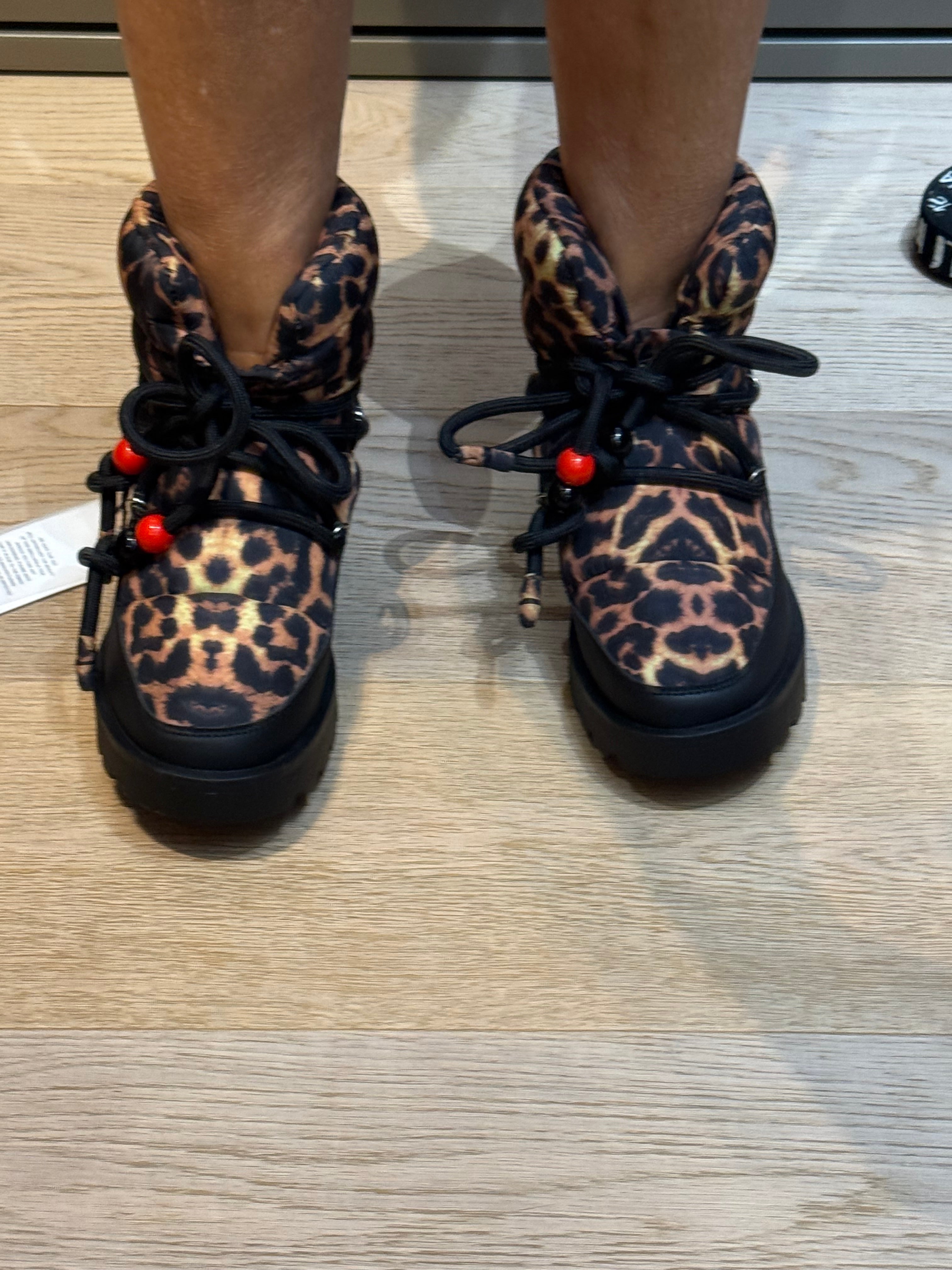 ✨ Neuves 249€ Bottes Arizona Love Snowkaki Léopard – Neuves Full Set – T.37 ✨