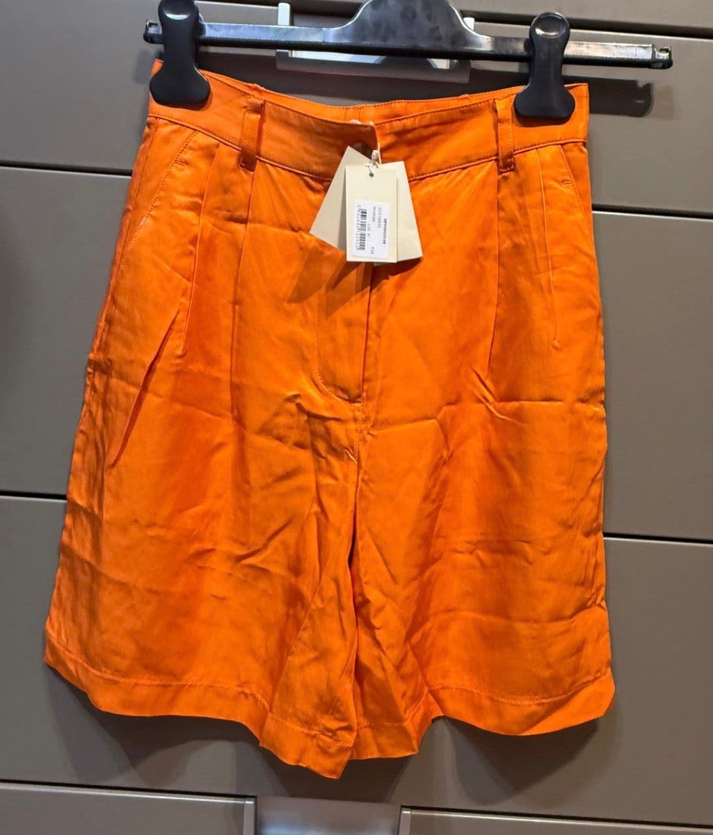 ✨ Neuf 150€ - Maje - Short Bermuda Orange - T34 XS ✨