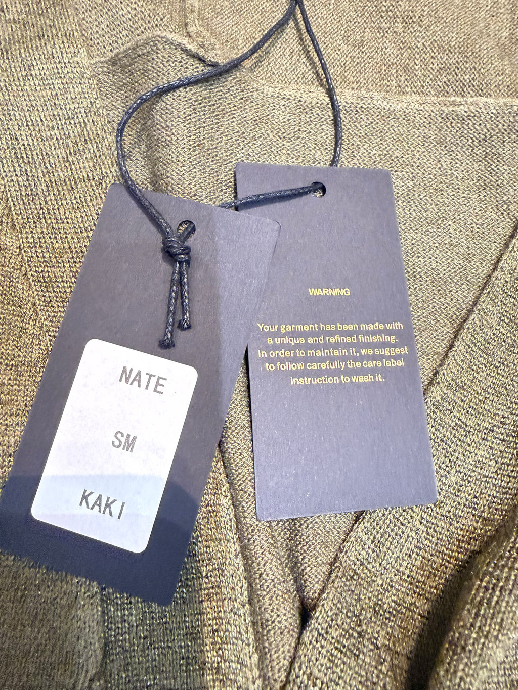 ✨ Neuf 69€ -Rue Mazarine - Gilet kaki - S/M ✨