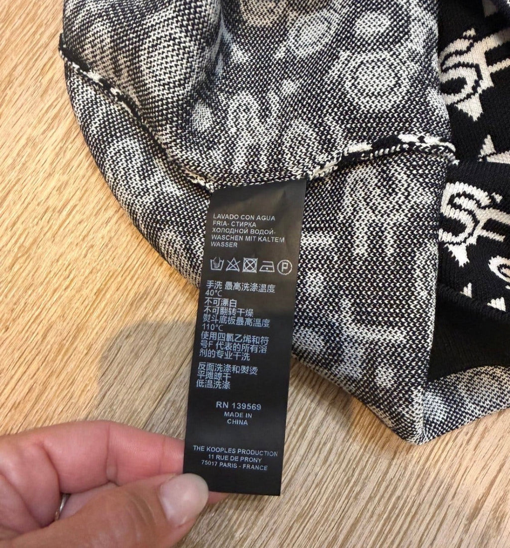 ✨ Neuf 145€ - Mini jupe The Kooples Jacquard - T40 ✨