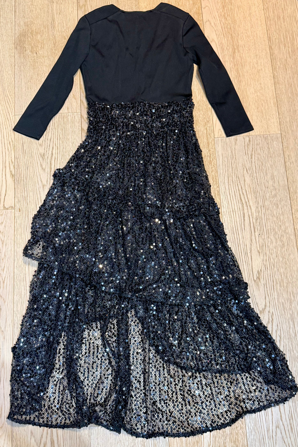 ✨ Neuve Robe de Soirée Sequins Maje XS valeur 540€ ✨