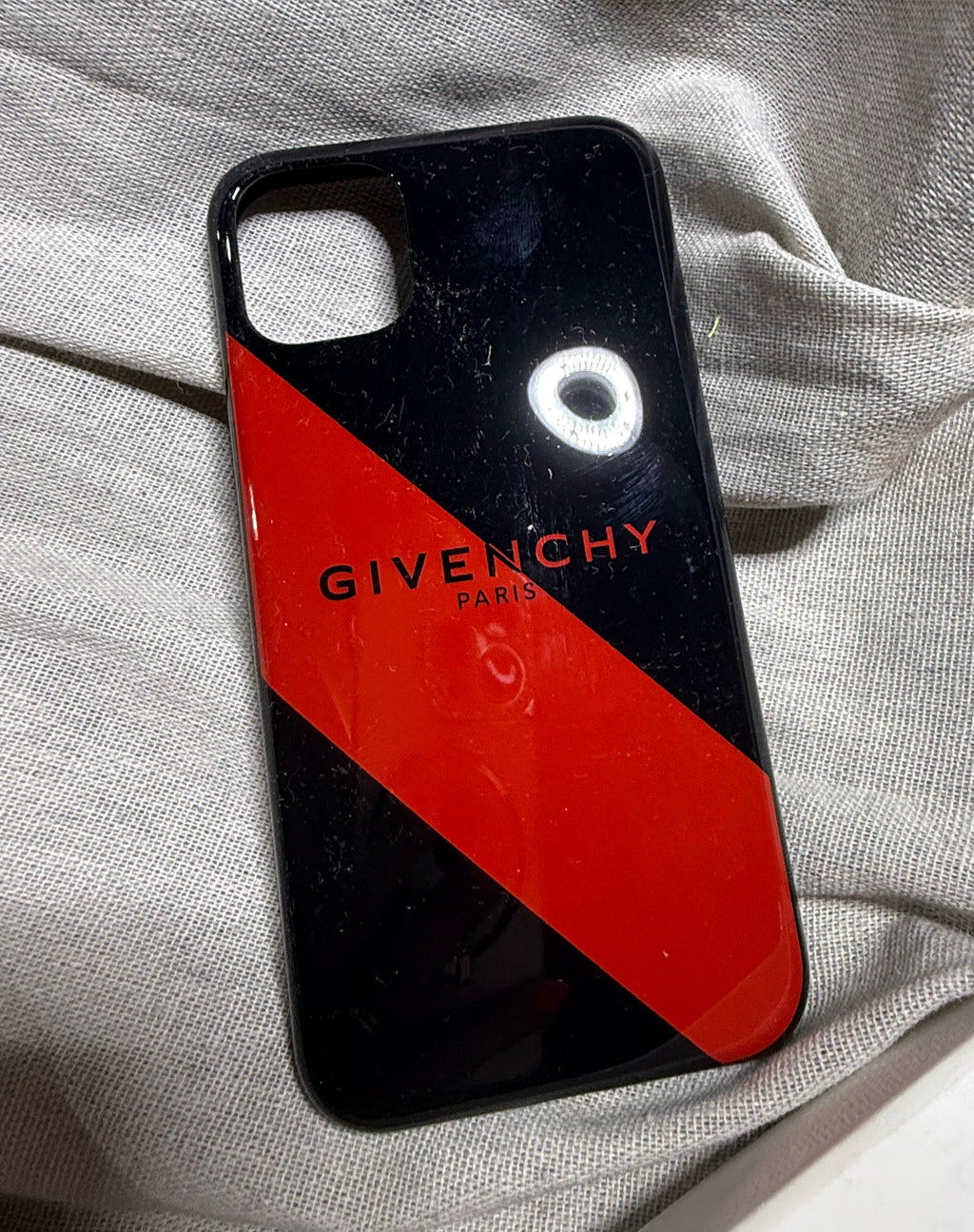 ✨ Neuve 230€ coque Givenchy rouge et noir iPhone 11 full set ✨