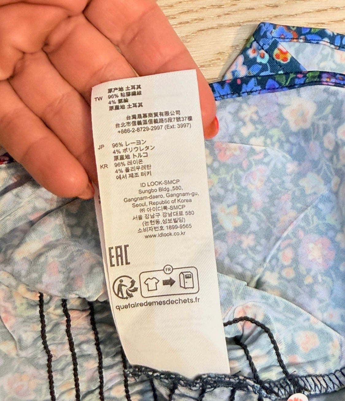 ✨ Neuve 290€ - Sandro - Robe dos nu bleu florale - T 36 S ✨