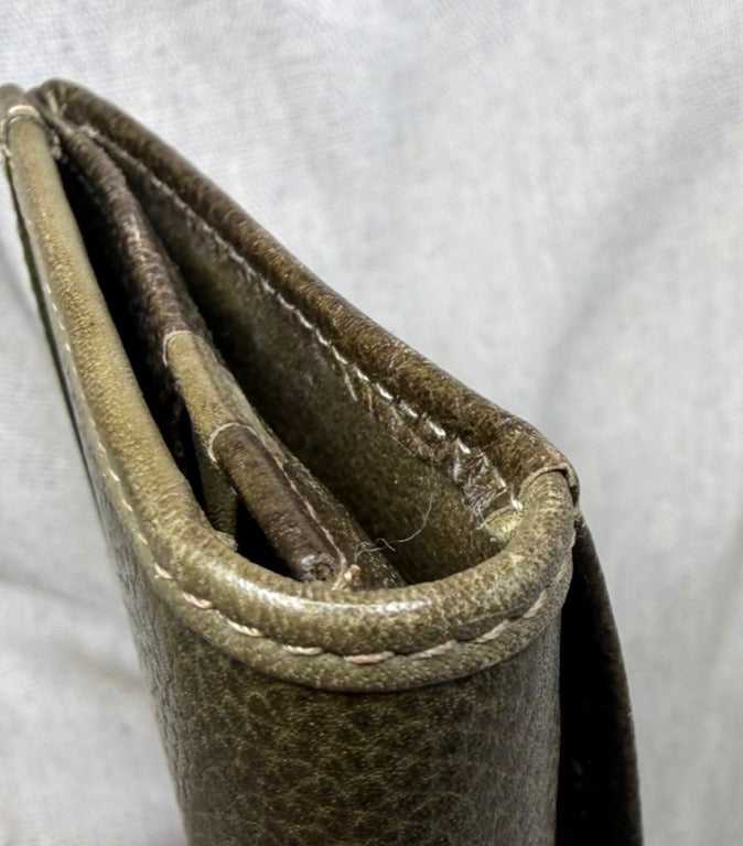 ✨ Balmain - Long Portefeuille Wallet kaki ✨