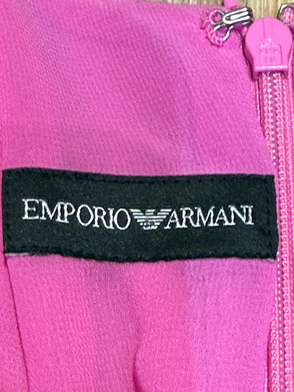 ✨ Neuve 590€ - Emporio Armani - robe longue Fuschia - T36 S ✨