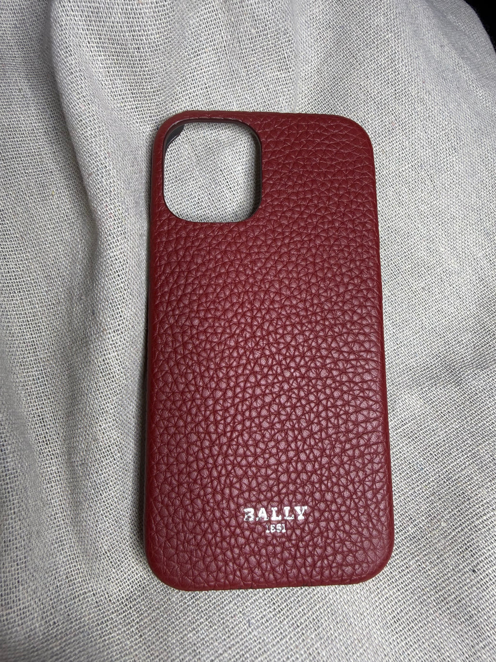 ✨ Neuve 150€ full set coque iPhone BALLY cuir ✨