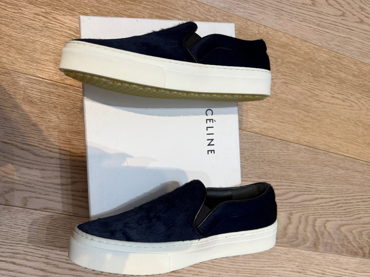 ✨ Neuves 850€ - Céline - Baskets veau poulain - T36 ✨