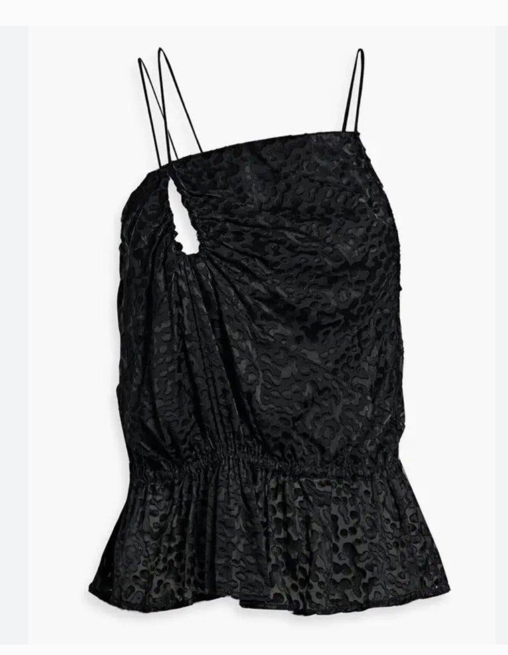 ✨ Neuf 235€ - Iro - Top asymétrique noir - T36 ✨