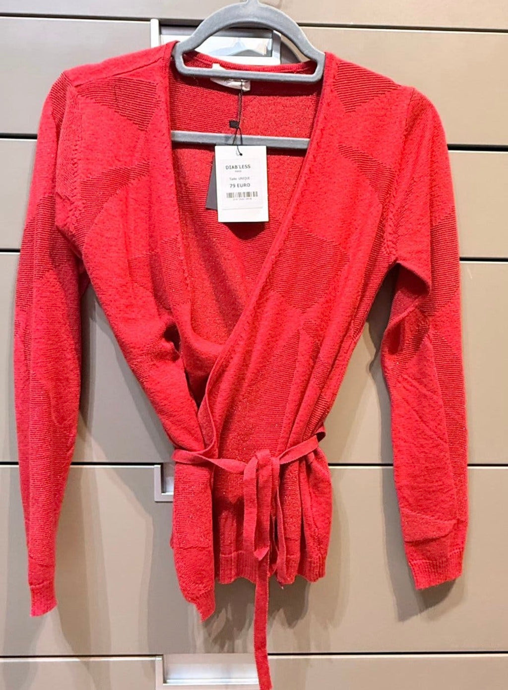 ✨ Neuf 79€ - Diab’less - Gilet cache cœur couleur au choix -Taille unique ✨
