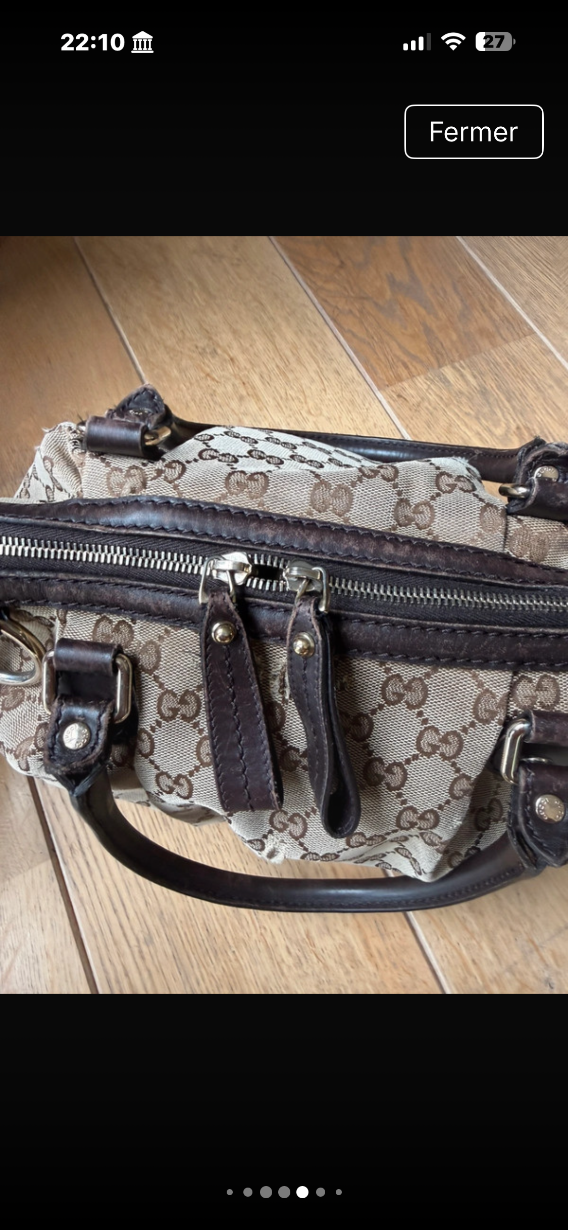 ✨ Gucci Sukey Toilette Jacquard Vintage ✨