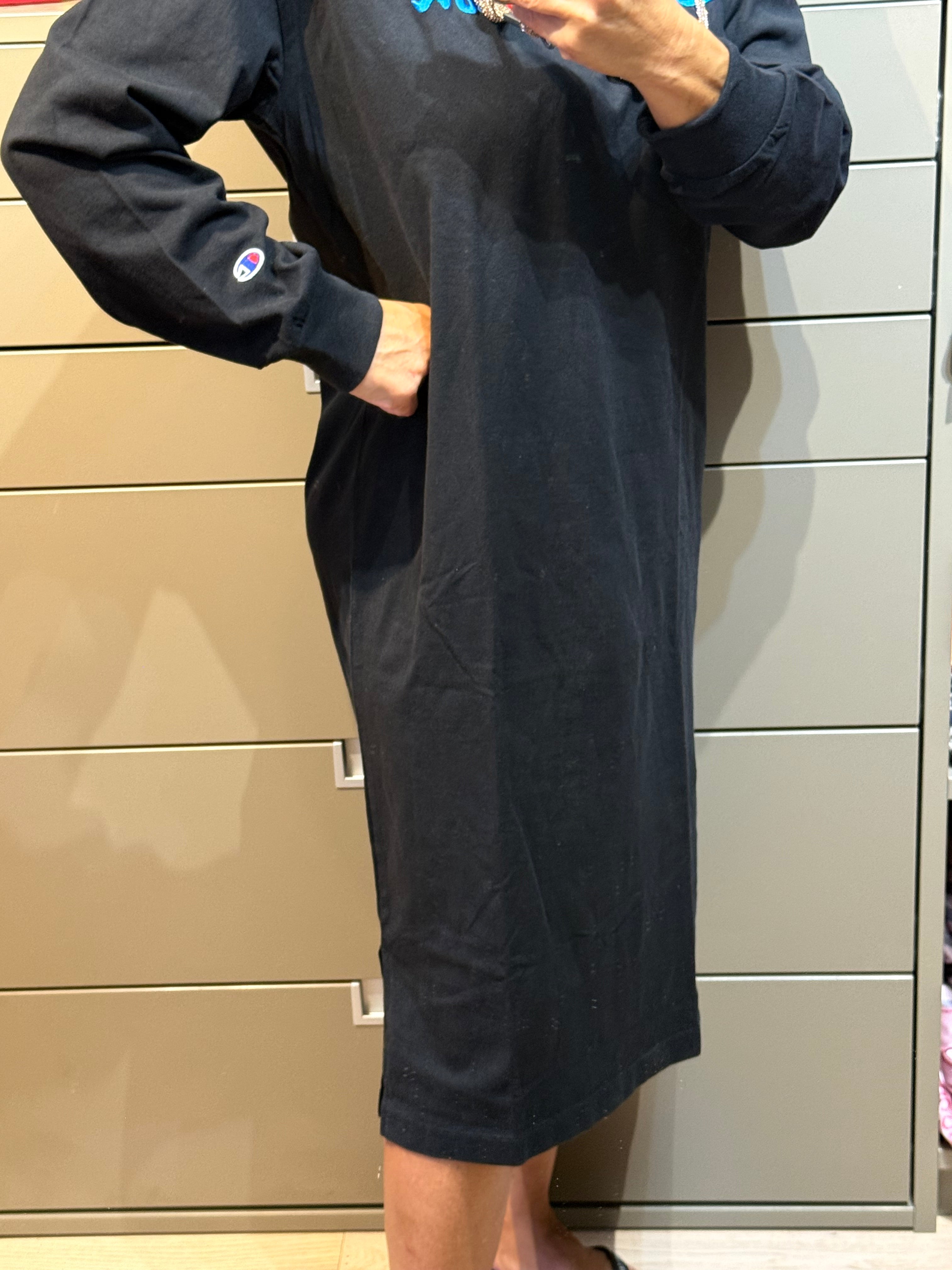 Neuve 70€ Robe noire Champion M ok L