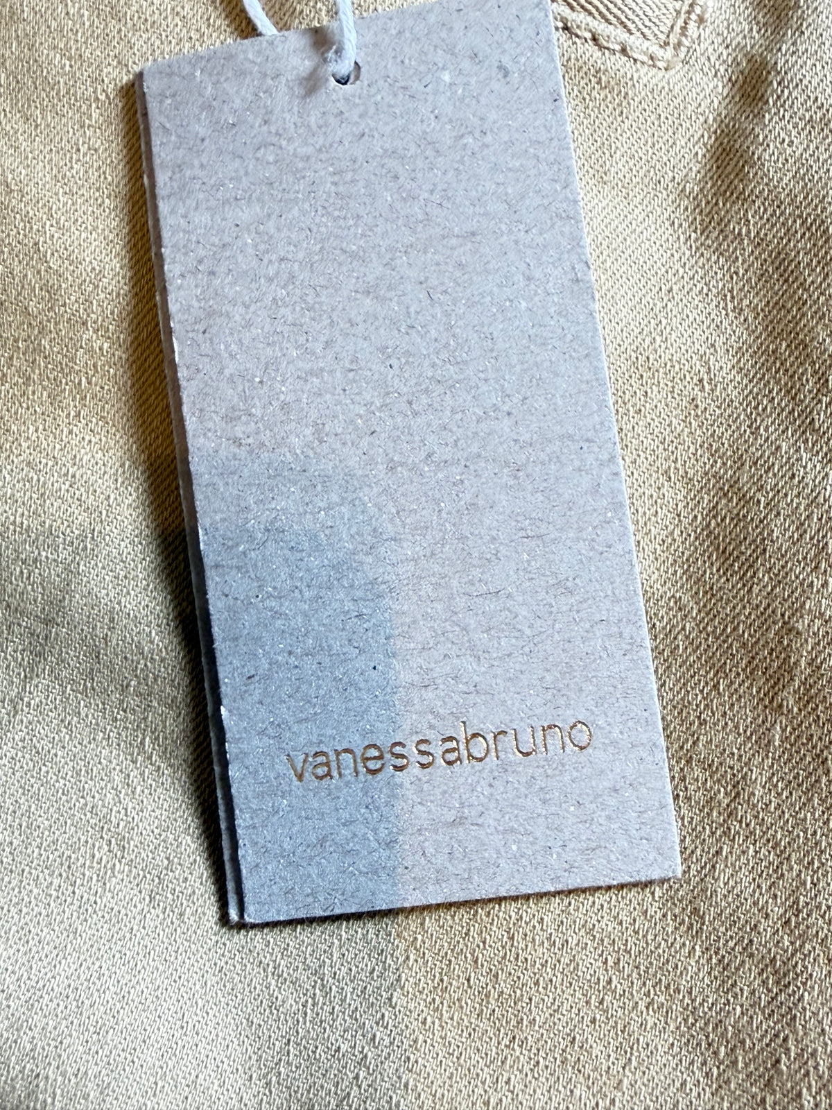 ✨  Neuf 245€ PROTOTYPE UNIQUE Vanessa Bruno – Pantalon Flare Beige (T.36) ✨