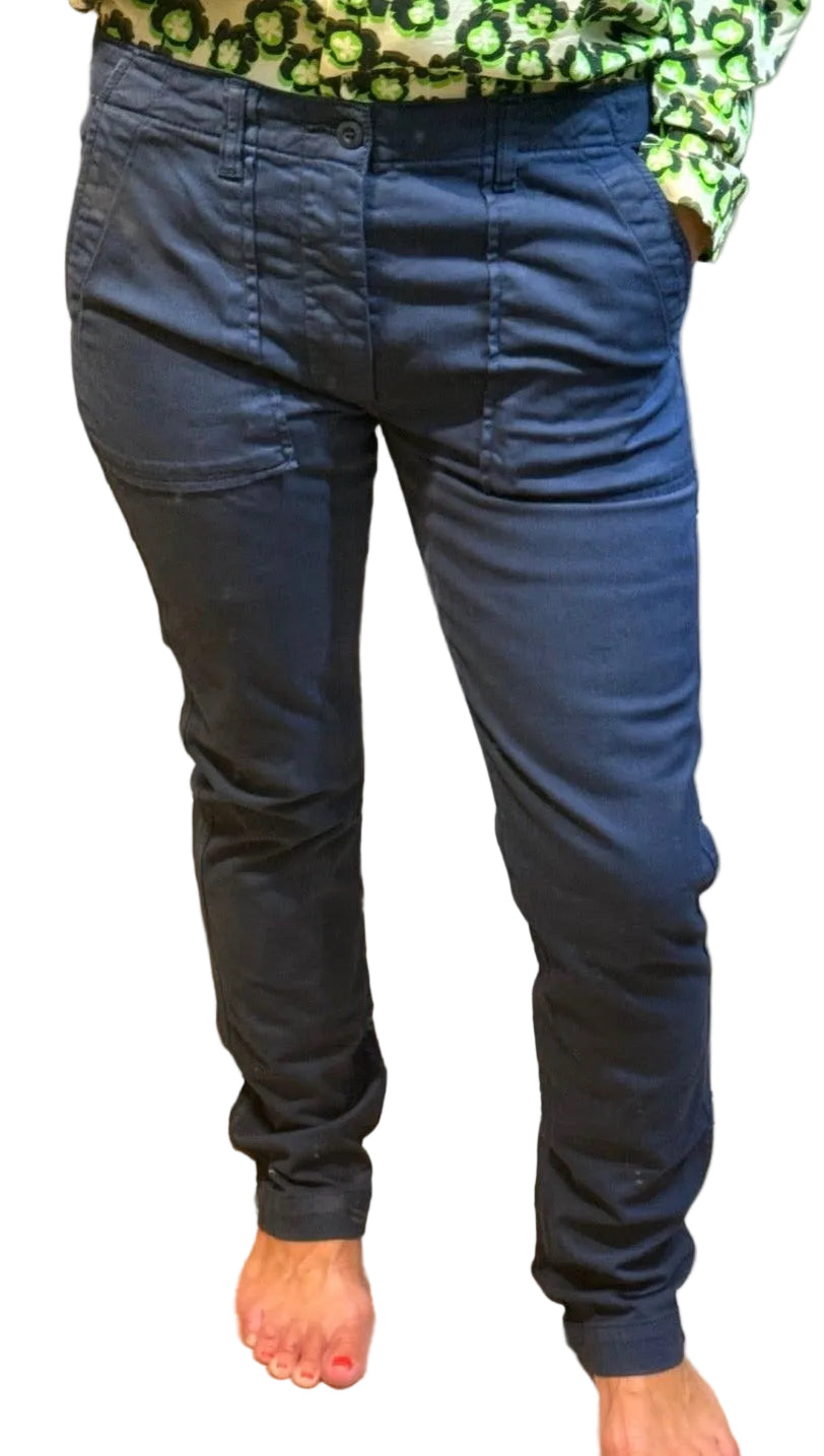 ✨ Ba&sh - Pantalon Cargo bleue marine - T36 ok 38 ✨
