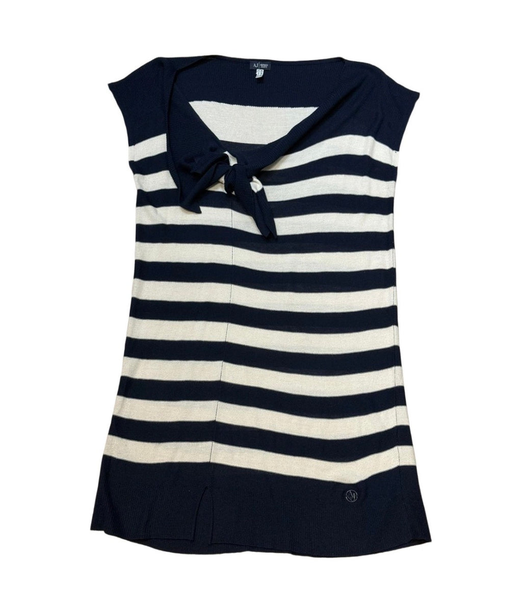 ✨ Armani Jeans - Robe marinière en laine - T38 M ✨