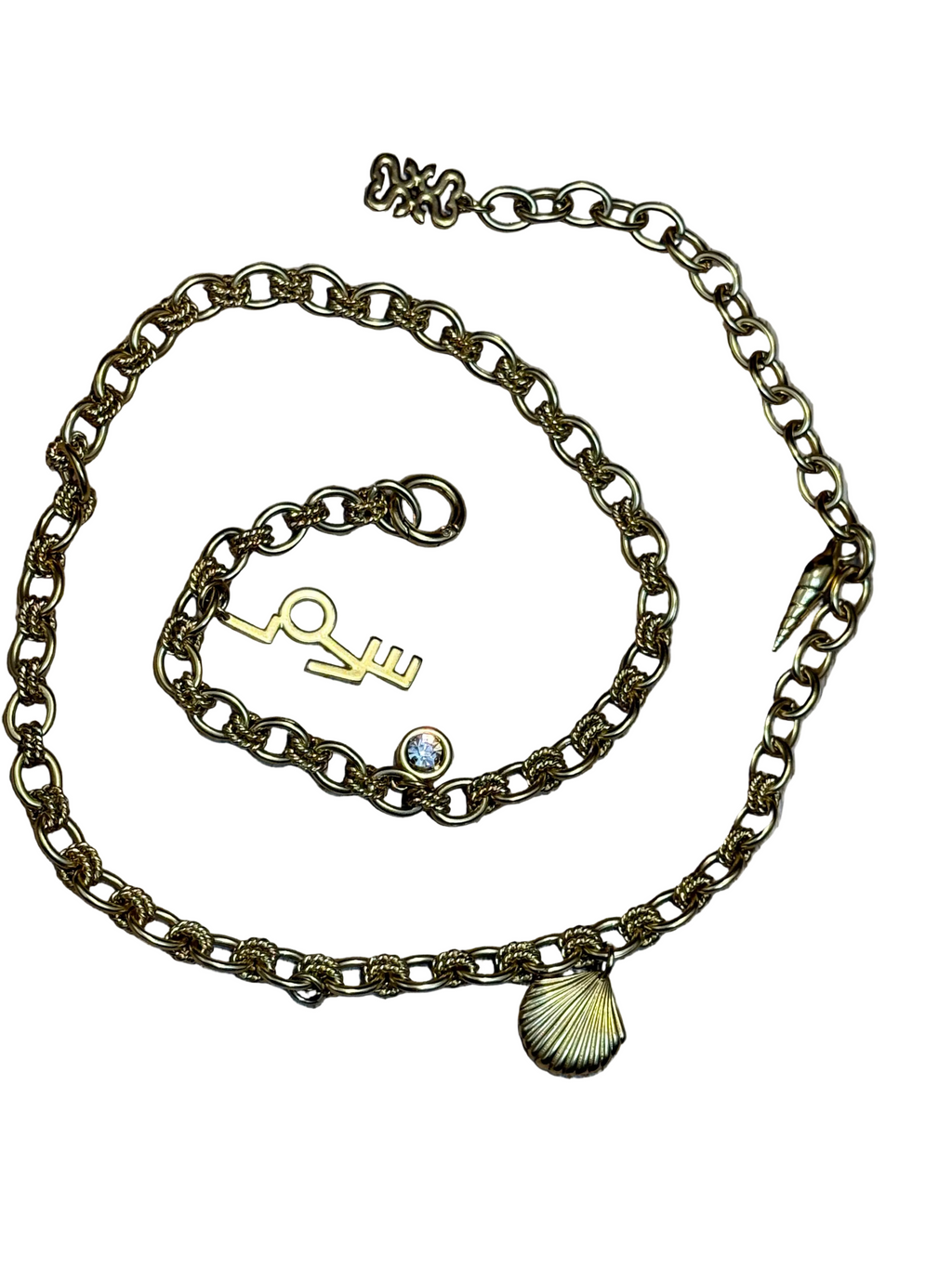 ✨ Neuve 125€ Sandro Magnifique ceinture bijou charms ok jusque 42 ✨