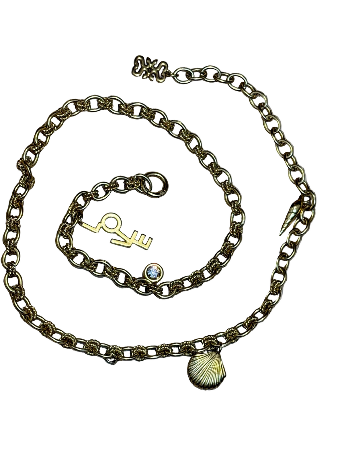 ✨ Neuve 125€ Sandro Magnifique ceinture bijou charms ok jusque 42 ✨