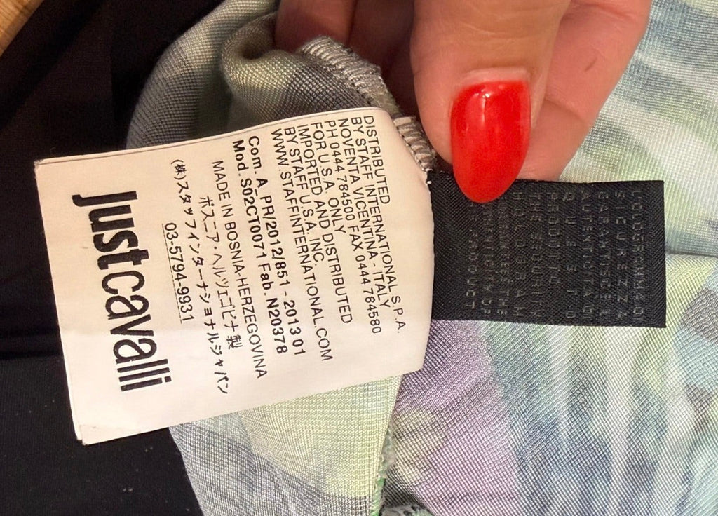 ✨ Just Cavalli - Robe Tropicale - T36 S ✨