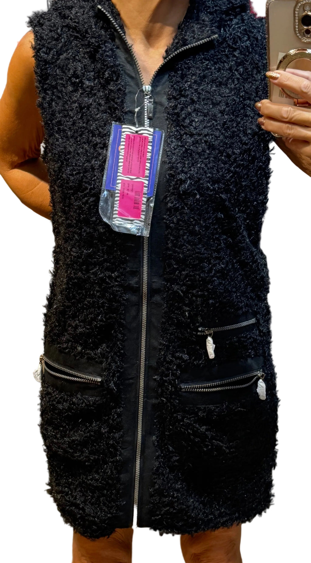 ✨ Neuf 59€ - Nirvana - Gilet long sans manches - ok 38 au 44 ✨