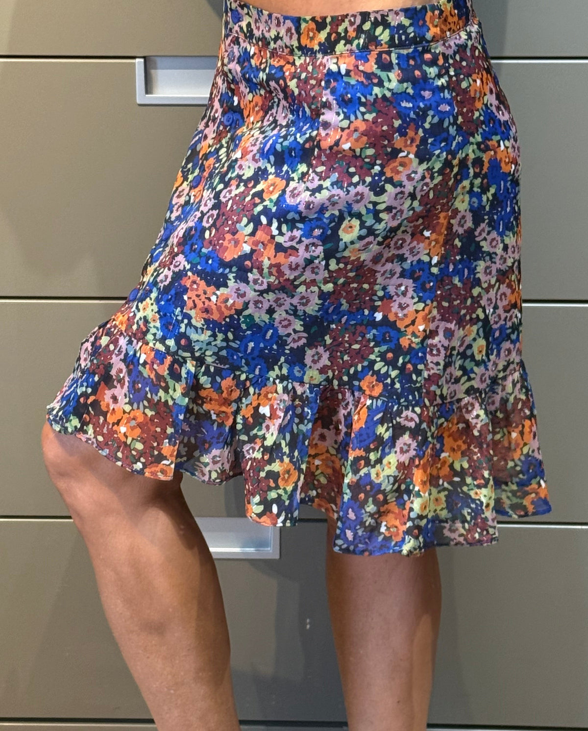 ✨ Neuve 89€ - Diab’less - jupe fleurie Taille M 38 ✨