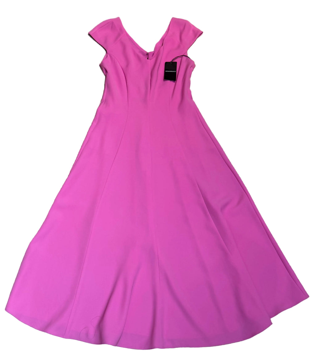 ✨ Neuve 590€ - Emporio Armani - robe longue Fuschia - T36 S ✨