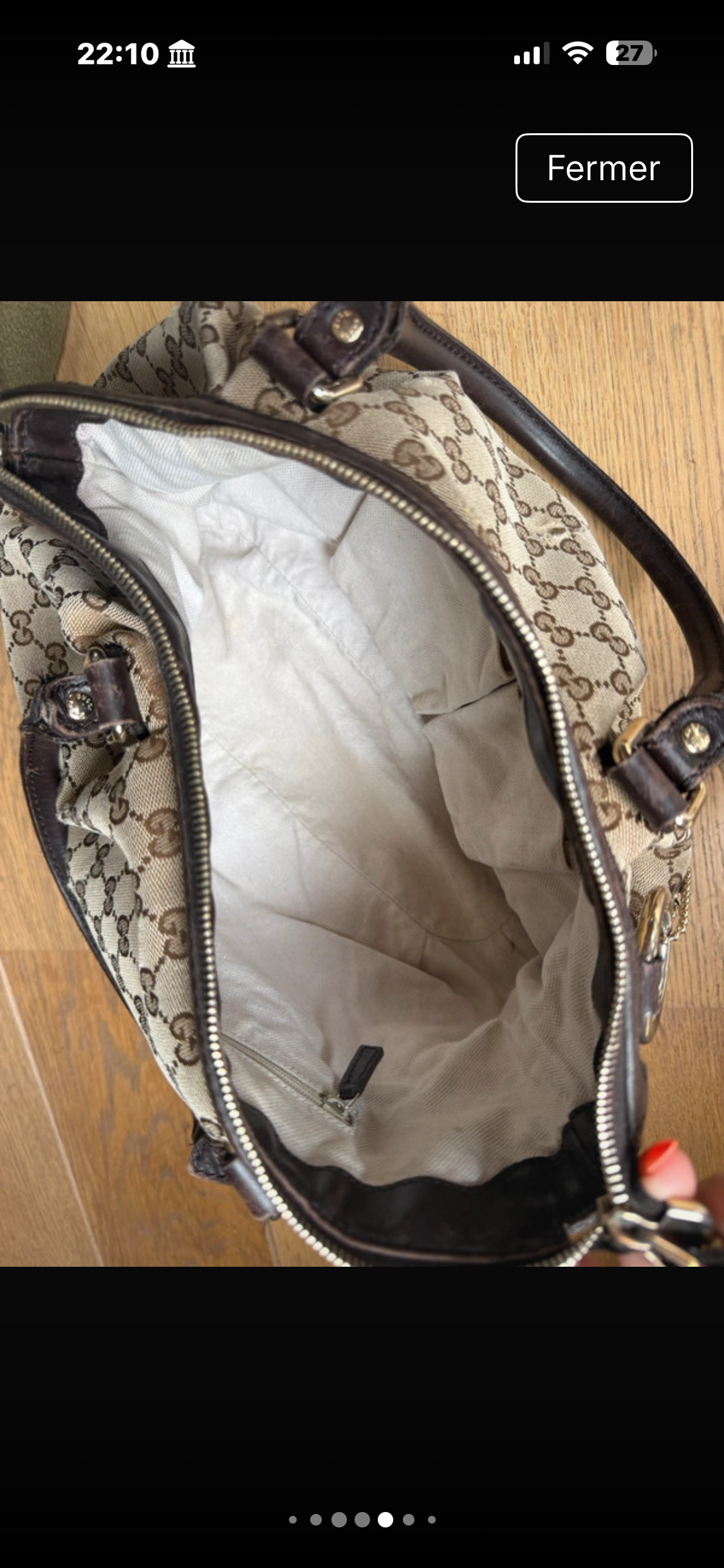 ✨ Gucci Sukey Toilette Jacquard Vintage ✨