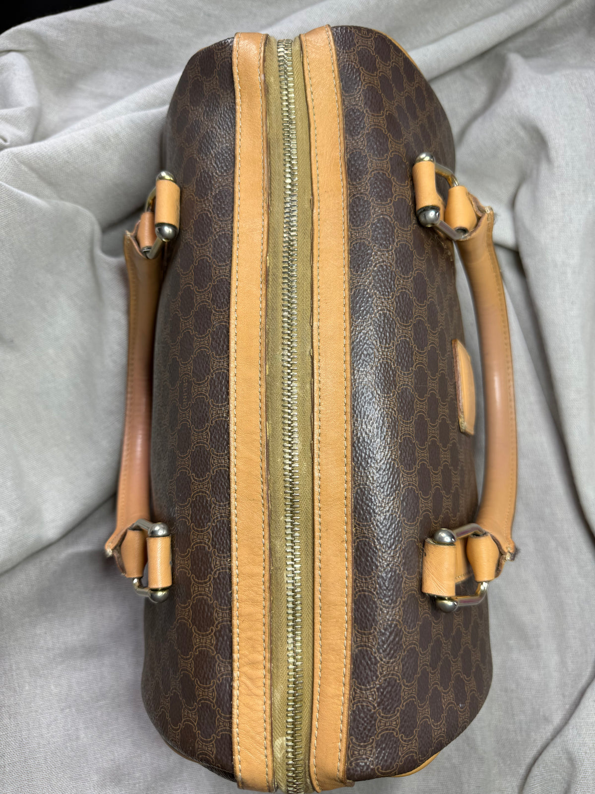 ✨ Sac Céline Boston 30 Macadam Vintage – Une Pépite Iconique ✨