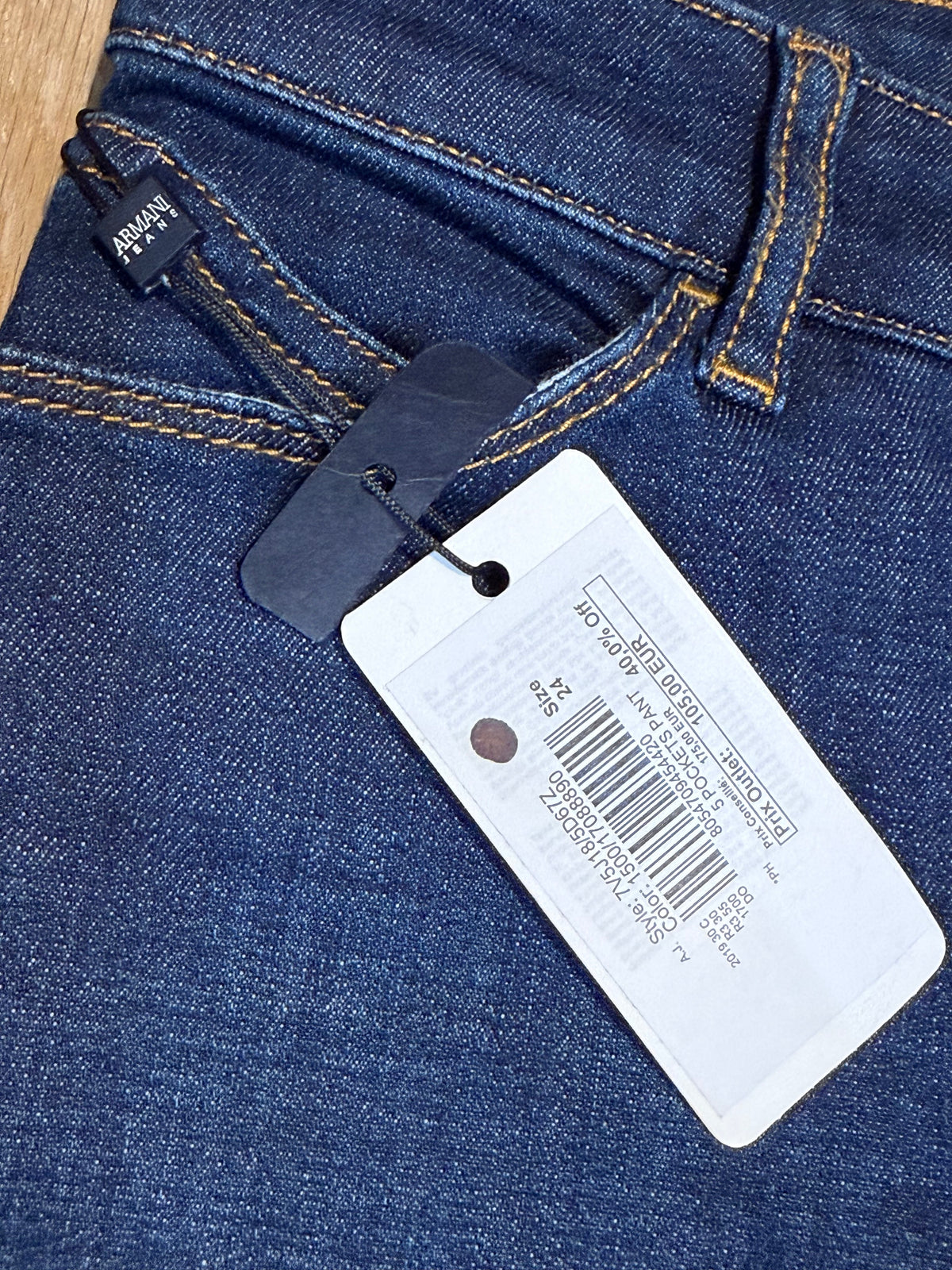 ✨ Neuf valeur 250€ - Armani Jeans - jean slim - T34 ok petit 36 ✨