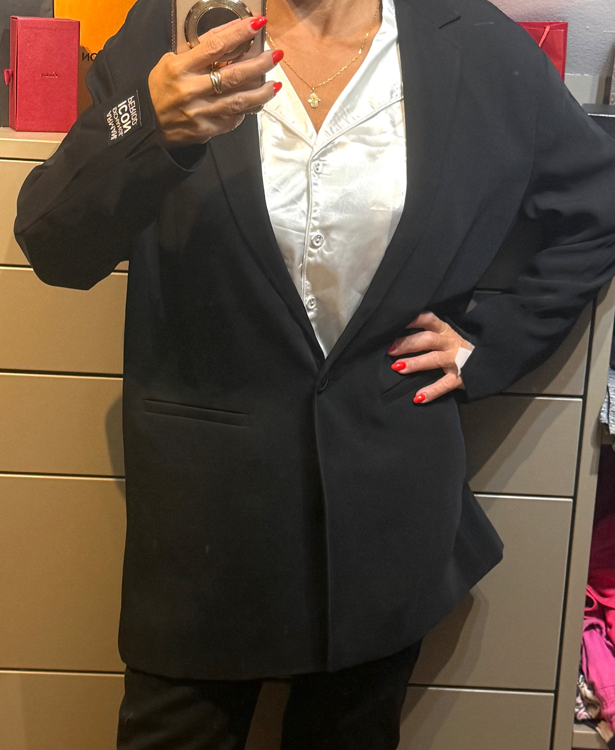 ✨ Neuf 310€ - Armani Exchange - Blazer oversize Mixte - Femme M ok XL - Homme S ok M ✨