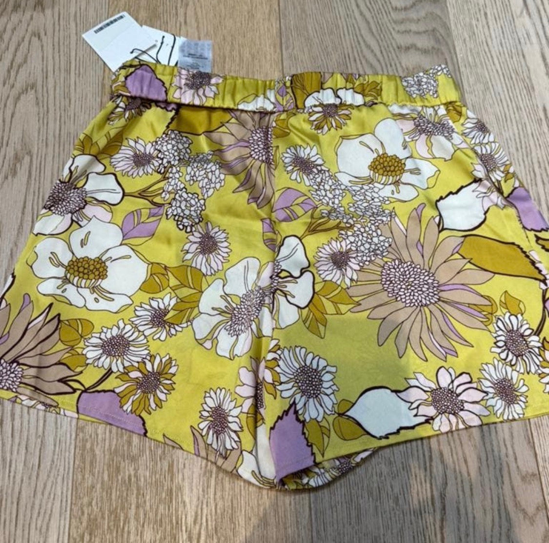 ✨ Neuf 195€ - Sandro - Short imprimé Flower Power - T36 ✨