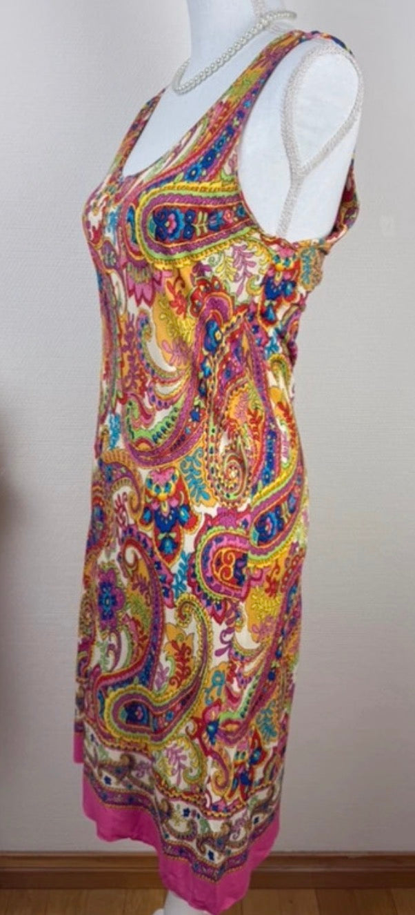 ✨ Robe D&G Dolce & Gabbana – Imprimé Cachemire Multicolore (T38 à 42) ✨