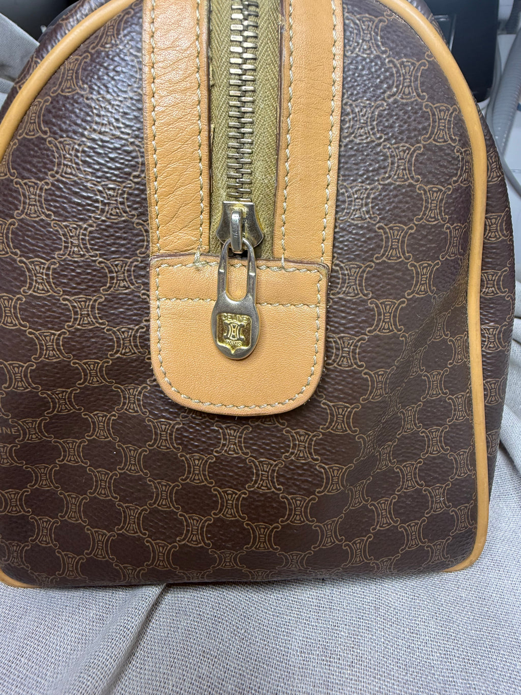 ✨ Sac Céline Boston 30 Macadam Vintage – Une Pépite Iconique ✨