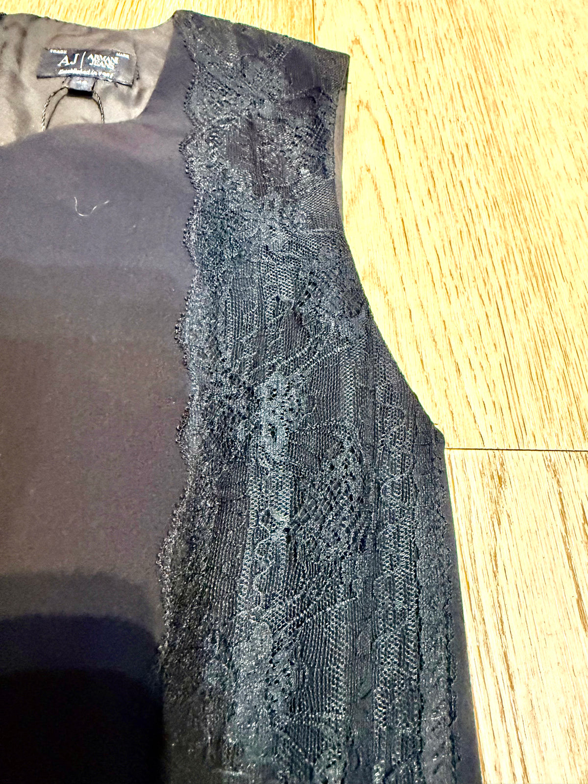 ✨ Armani Jeans - Robe classe dentelle bleu marine - T36 ✨